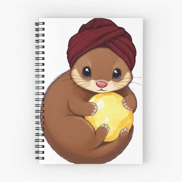 Item preview, Turban Weasel Psychic Ball designed and sold by IllumeInk.