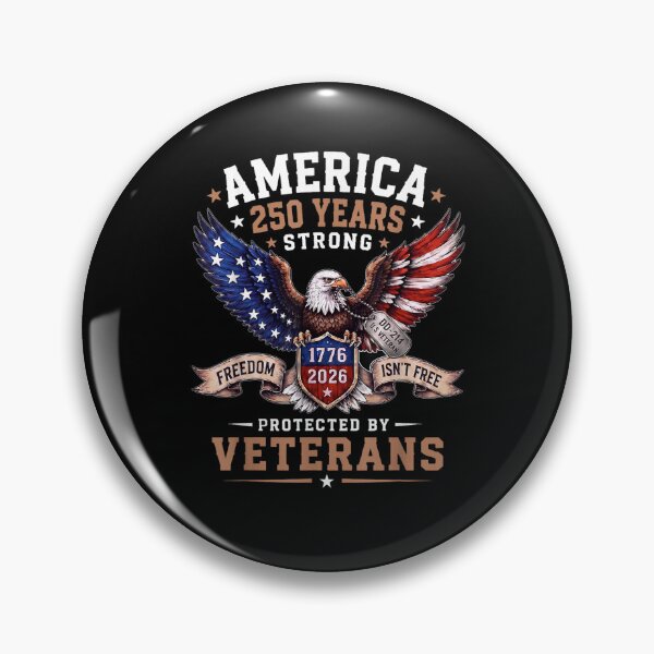 Item preview, 250 Years 1776 2026 Veteran Eagle Patriotic Freedom Graphic designed and sold by MatherFisher.
