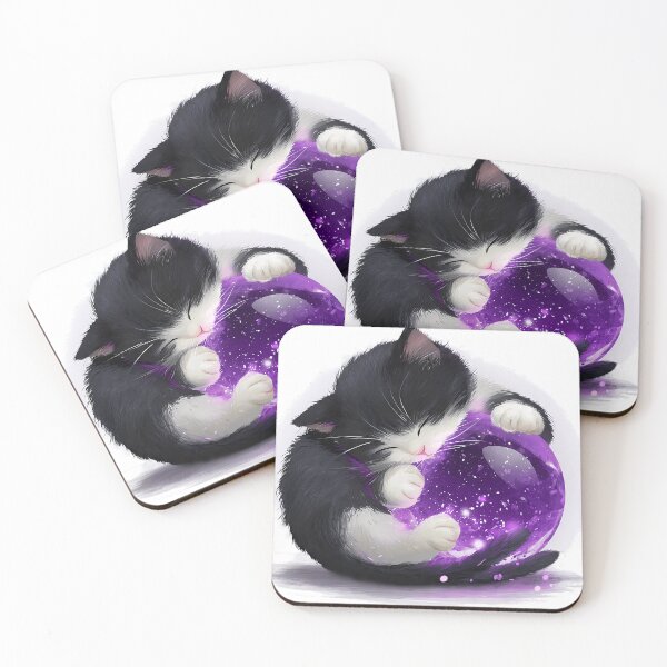 Item preview, Crystal Kitten Mystic Ball designed and sold by IllumeInk.