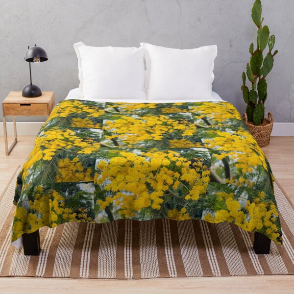 Item preview, Golden Mimosa Acacia Tree in Full Spring Bloom designed and sold by BalkanBloom.