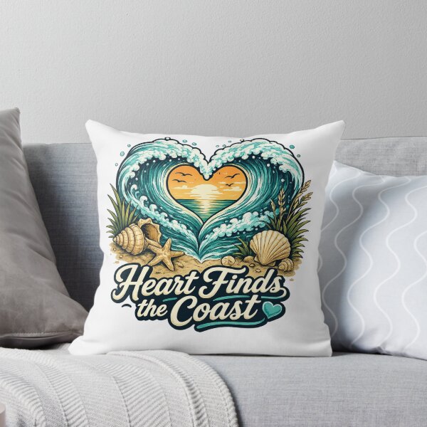 Item preview, Heart Finds the Coast  designed and sold by DPBTees70.