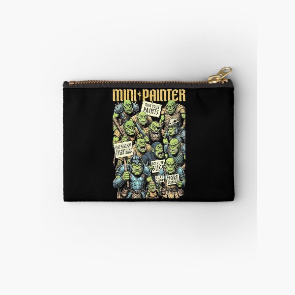 Item preview, Orc Protest Fantasy Mini Painter Funny RPG Airbrush Painting designed and sold by GrandeDuc.
