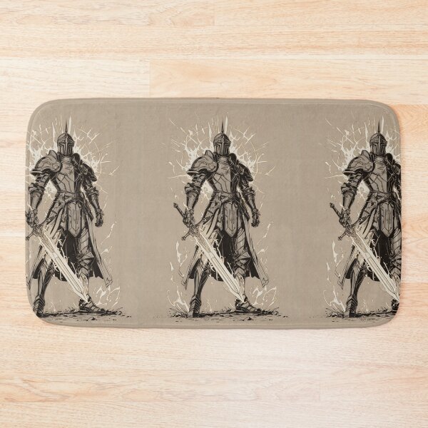 Item preview, Illustration - Archetypal Gothic Dark Fantasy Warrior, Armor and Divine Sword designed and sold by AnimeShin.