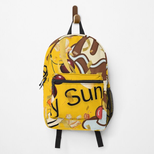 Item preview, Sundae design with a yellow background designed and sold by Extremeallie.