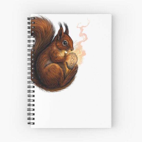 Item preview, Rune Squirrel Compass designed and sold by IllumeInk.