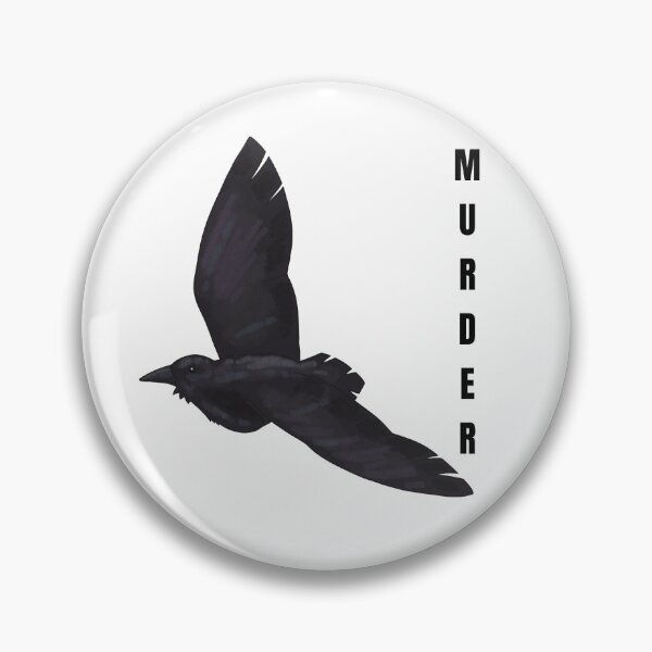 Item preview, Crow murder designed and sold by Dragon Fox Shop.