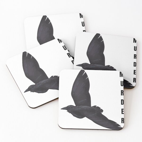 Item preview, Crow murder designed and sold by Dragon Fox Shop.