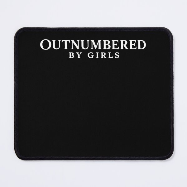 Item preview, Outnumbered By Girls – Funny Girl Dad Father Of Daughters Design designed and sold by PosiMCreations.