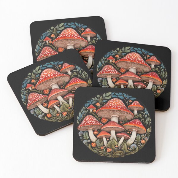 Item preview, Circular Mushroom Design designed and sold by *~*MagicCorner*~*.