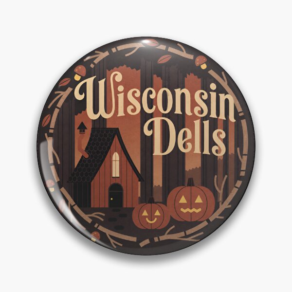 Item preview, Wisconsin Dells  designed and sold by Broken Antler Designs .