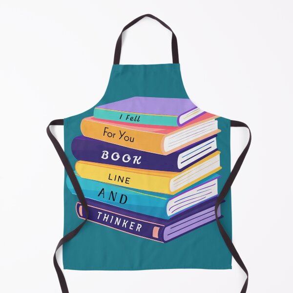 Item preview, I Fell For You Book Line And Thinker Sarcastic Book Stack designed and sold by glowvim.