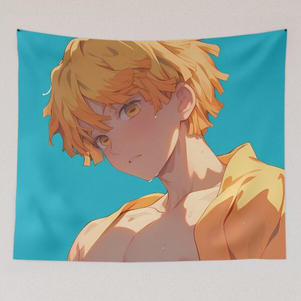 Item preview, Zenitsu Agatsuma Demon Slayer Sunlit Summer Chill designed and sold by GABRIELMURPHY.