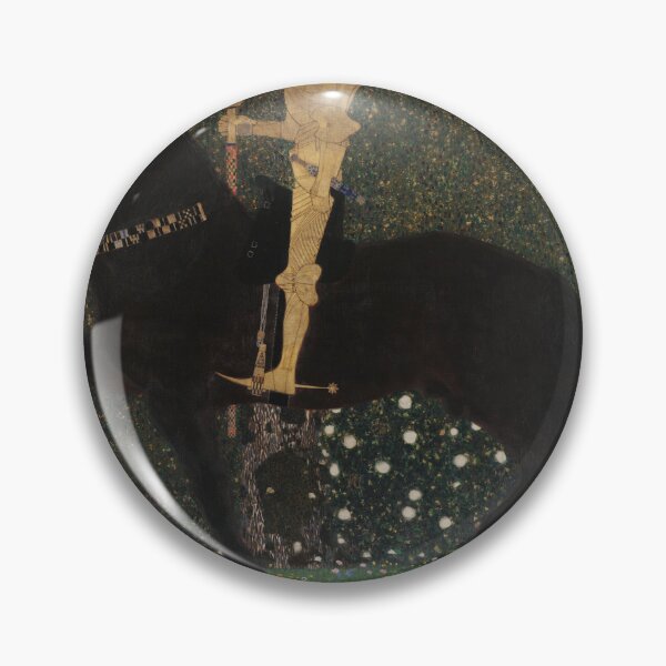 Item preview, Golden Knight on Black Horse designed and sold by artofuniverse.