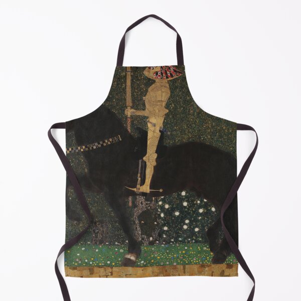 Item preview, Golden Knight on Black Horse designed and sold by artofuniverse.