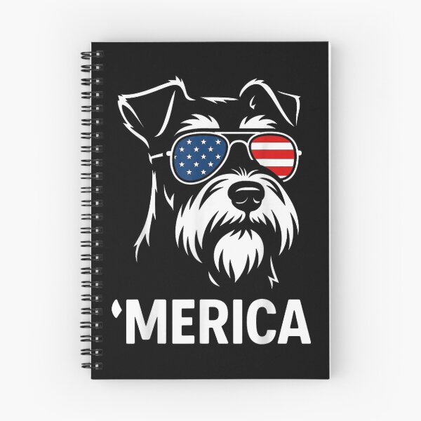 Item preview, Merica Miniature Schnauzer Dog Sunglasses American Flag Patriotic Fourth Of July Design designed and sold by PhocoNibict.