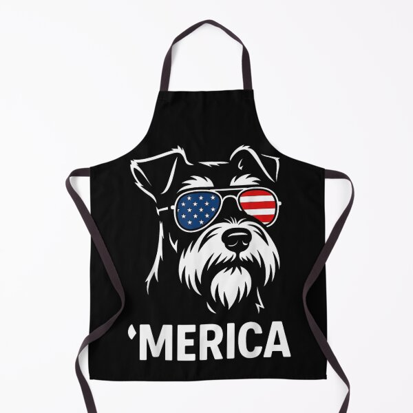 Item preview, Merica Miniature Schnauzer Dog Sunglasses American Flag Patriotic Fourth Of July Design designed and sold by PhocoNibict.