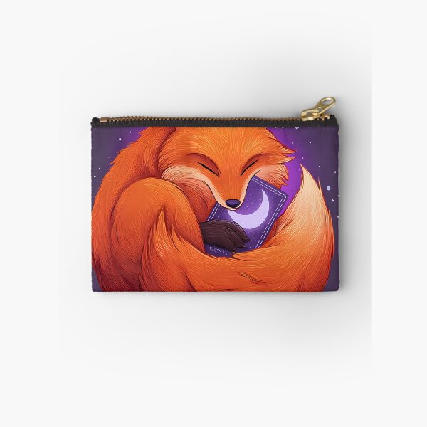 Item preview, Tarot Fox Moon Card designed and sold by IllumeInk.