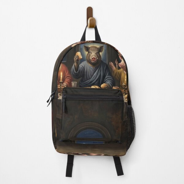 Item preview, The Pig's “The Last Supper” | By the Man Who Wanted to Be Leonardo da Vinci designed and sold by LOVEARTDESIGN.