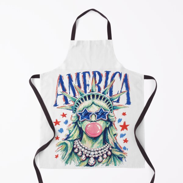 Item preview, Cool Statue Of Liberty Blowing Bubble Gum Star Glasses Patriotic Colorful Pop Art designed and sold by PhocoNibict.