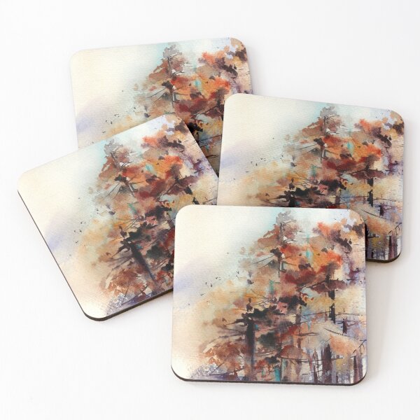 Item preview, Colorful Autumn Forest Scene designed and sold by CanotStop.