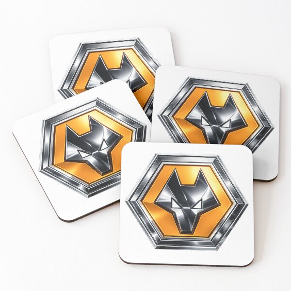 Aperçu de l'œuvre Wolves FC Chrome Logo créée et vendue par JC's Cards & More.