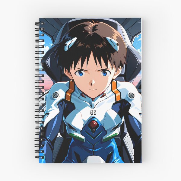 Item preview, Shinji Ikari Evangelion Pilot Focus Cockpit Sky designed and sold by GABRIELMURPHY.