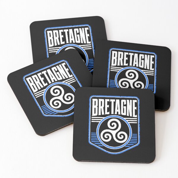 Item preview, Bretagne Triskel Celtic Symbol Distressed Emblem designed and sold by AntiqueImages.