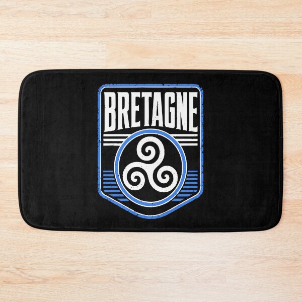 Item preview, Bretagne Triskel Celtic Symbol Distressed Emblem designed and sold by AntiqueImages.
