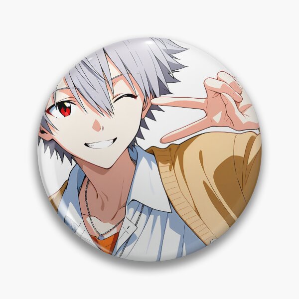 Item preview, Kaworu Nagisa Neon Genesis Evangelion Cardigan Wink Casual Style designed and sold by GABRIELMURPHY.