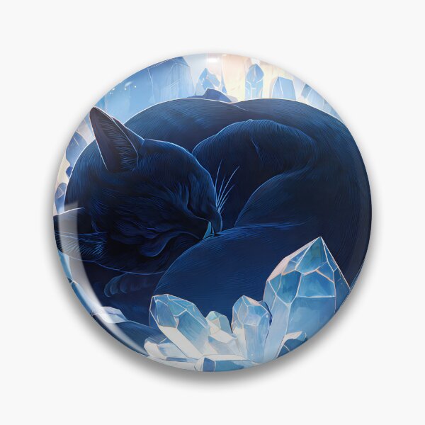Item preview, Pendulum Cat Sapphire Read designed and sold by IllumeInk.