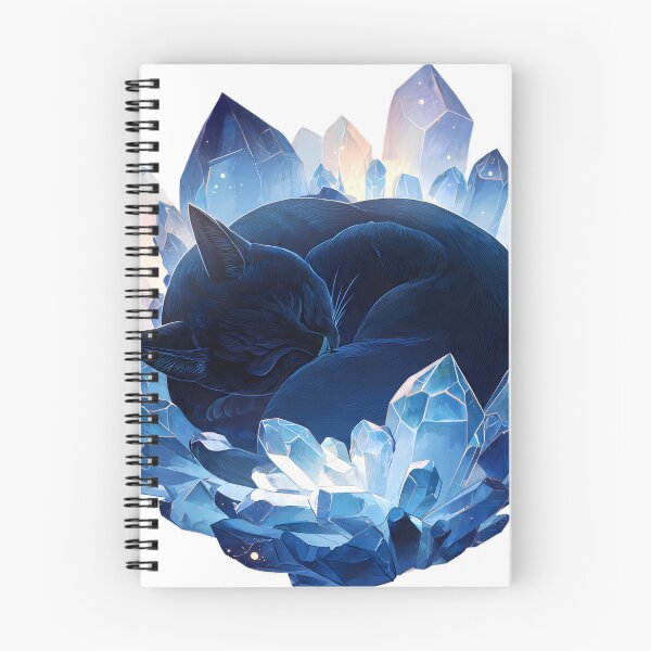 Item preview, Pendulum Cat Sapphire Read designed and sold by IllumeInk.