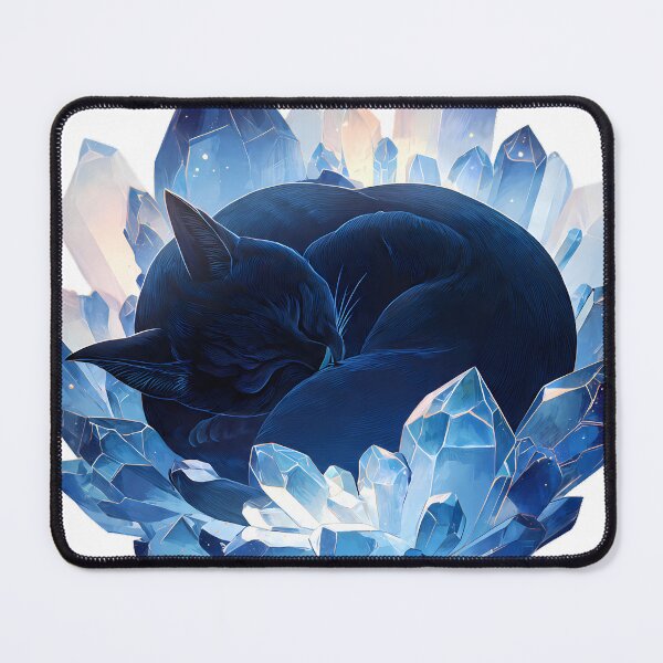 Item preview, Pendulum Cat Sapphire Read designed and sold by IllumeInk.