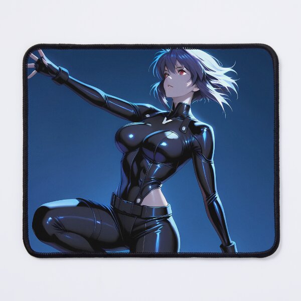Item preview, Motoko Kusanagi Ghost in the Shell Blue Night Elegant Cyberpunk designed and sold by GABRIELMURPHY.