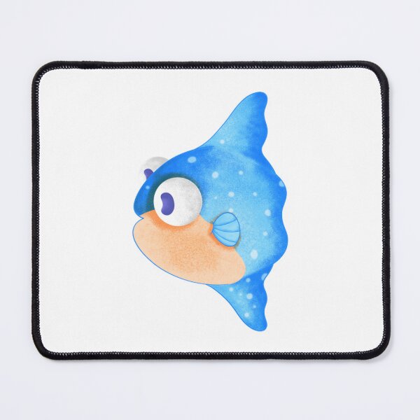 Item preview, Cute Baby Mola Mola Sunfish Hand Drawn Cartoon designed and sold by NiftyNinetieart.