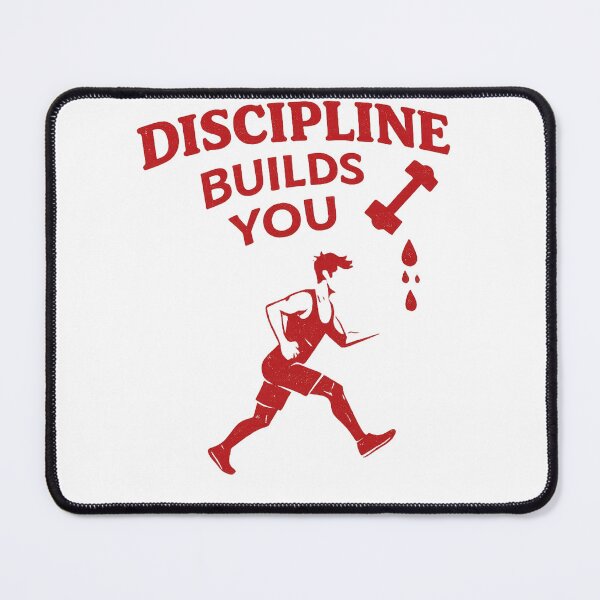 Item preview, Discipline Builds You Motivational Gym Running Workout Gift designed and sold by Digistore1221.