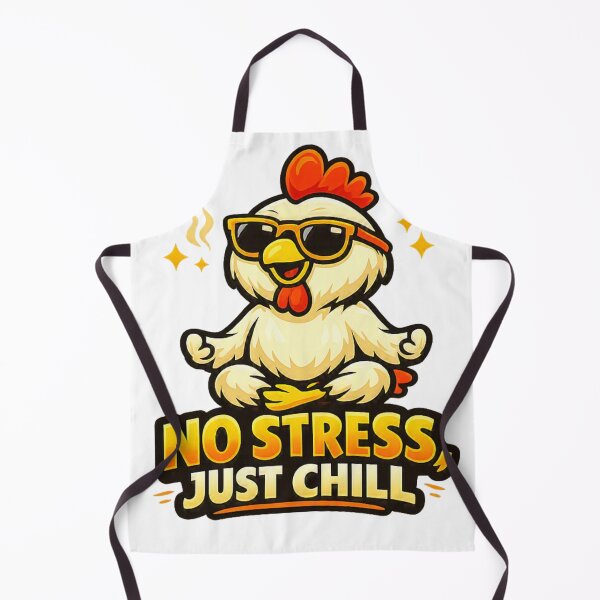 Item preview, No Stress Just Chill Chicken designed and sold by Chill Cicken Studio.