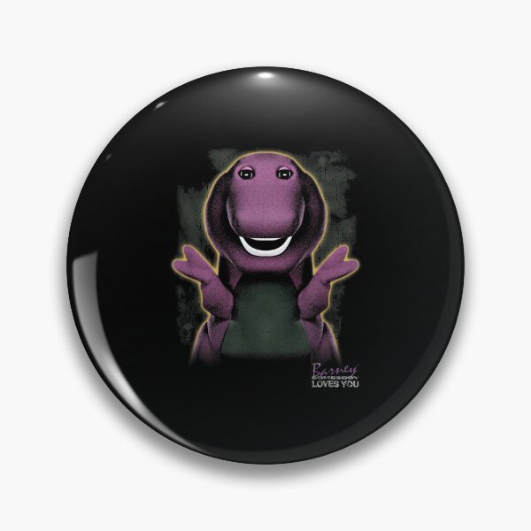 Item preview, Barney Loves You Purple Character Peace Sign Graphic designed and sold by kienoy.