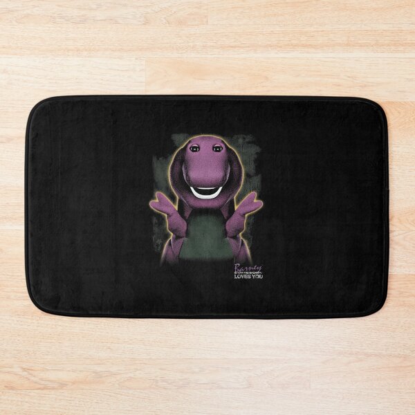 Item preview, Barney Loves You Purple Character Peace Sign Graphic designed and sold by kienoy.