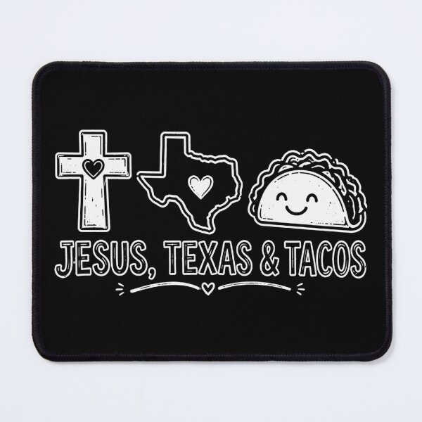 Item preview, Jesus, Texas and Tacos - Taco Tuesday - Christian designed and sold by OlakunleOloroz.