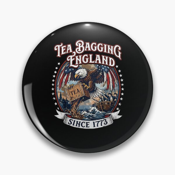 Artikelvorschau, Teabagging in England seit 1773, in Amerika seit dem 4. Juli vor 250 Jahren entworfen und verkauft von MatherFisher.