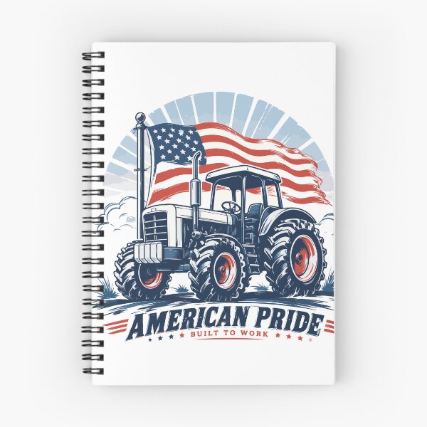 Item preview, American Pride Tractor T-Shirt Design | Patriotic Farming Graphic by UCP Studio designed and sold by ucpstudio.