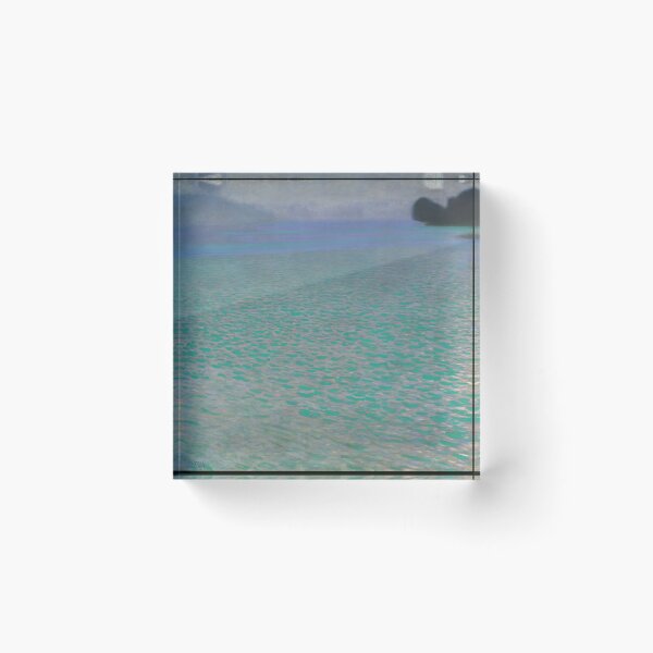 Item preview, Tranquil Turquoise Lake at Dusk designed and sold by artofuniverse.