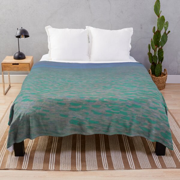 Item preview, Tranquil Turquoise Lake at Dusk designed and sold by artofuniverse.