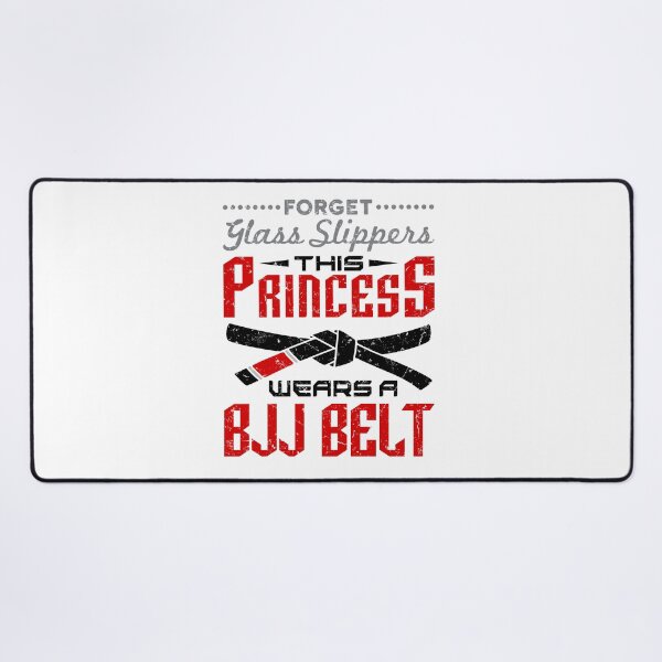 Item preview, Jiu Jitsu Girl Gifts - Forget Glass Slippers BJJ Belt designed and sold by jaygo.