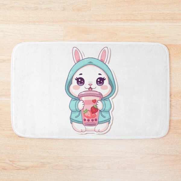 Item preview, Cute Boba Bunny Kawaii Sticker | Adorable Bubble Tea Rabbit designed and sold by Stylestickers55.