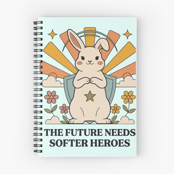 Item preview, The Future Needs Softer Heroes designed and sold by CutePawCreation.