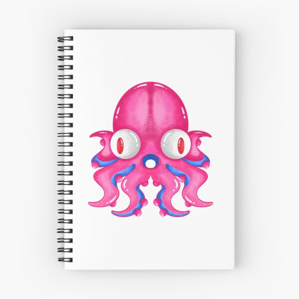 Item preview, Cute Baby Octopus Pink Hand Drawn Marine Art designed and sold by NiftyNinetieart.