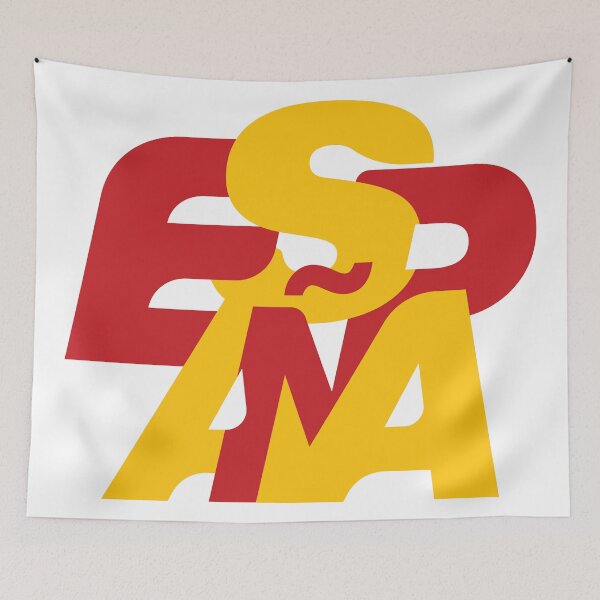 Item preview, SPAIN Typography | Modern Abstract Graphic Design Inspired by Spanish Identity designed and sold by Lifer Art and Design.
