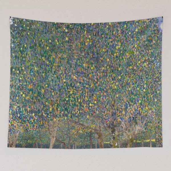 Item preview, Golden Pear Orchard in Bloom designed and sold by artofuniverse.