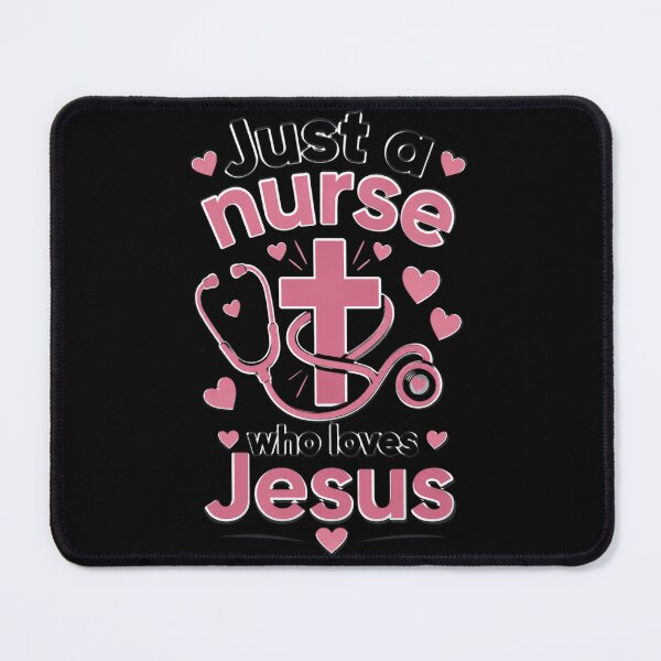 Item preview, Just A Nurse Who Loves Jesus Christian Faith designed and sold by OlakunleOloroz.